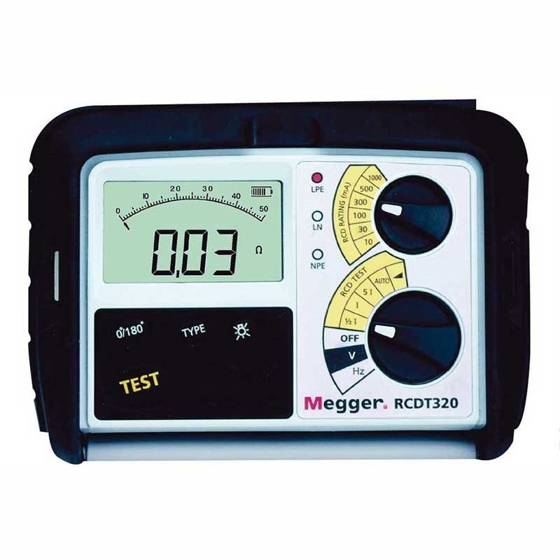 Megger RCDT300 series - Residual Current Device Testers