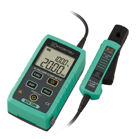Kyoritsu 2500 Milliamp Clamp Meter, DC