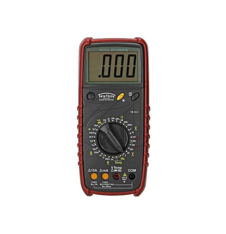 Testboy 313 Digital multimeter with automatic measuring range protection