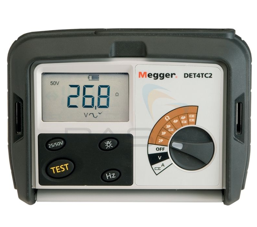 Megger DET4TC2 Ground Resistance Tester