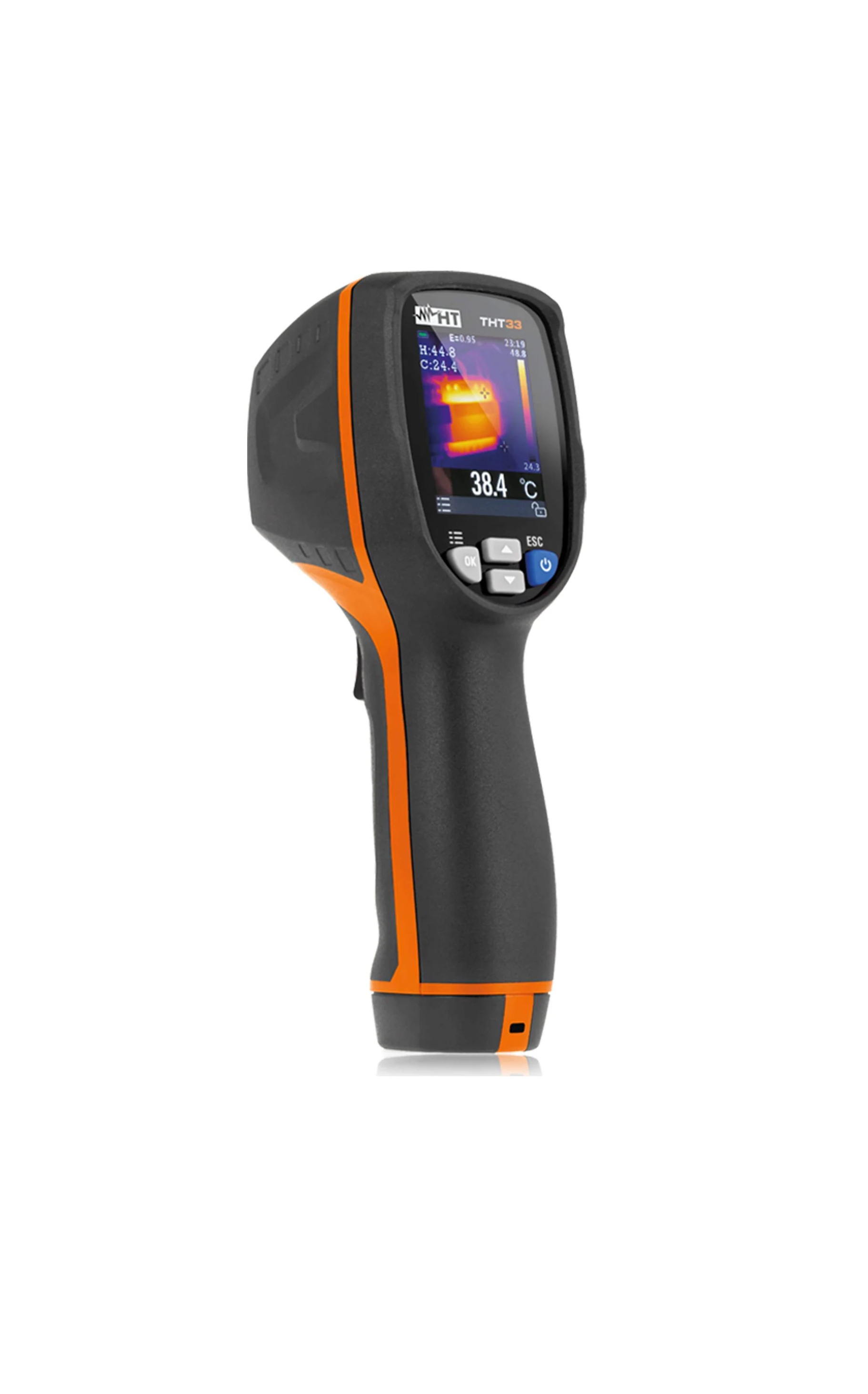 HT Instruments THT33 Compact Infrared Camera with 80x80pxl Resolution and Bluetooth
