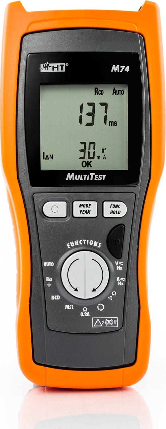 HT Instruments M74 Multifunction Safety Tester and TRMS DMM