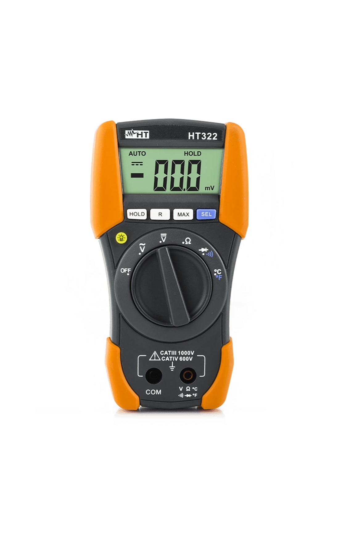 HT Instruments HT322 CAT IV Digital Multimeter with Temperature Measurements