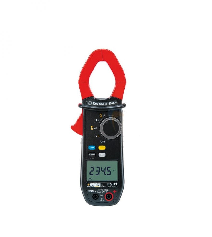 F201 600A True RMS AC Digital Clamp Meter