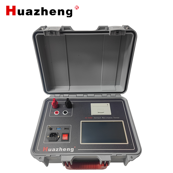 Huazheng HZ-5200 Contact Resistance Tester 200A Contact loop Resistance Tester Circuit Breaker
