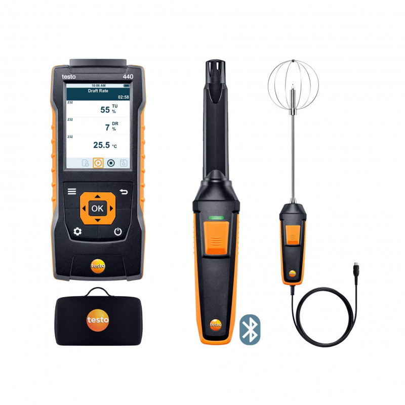 Testo 440 Humidity Kit With Bluetooth