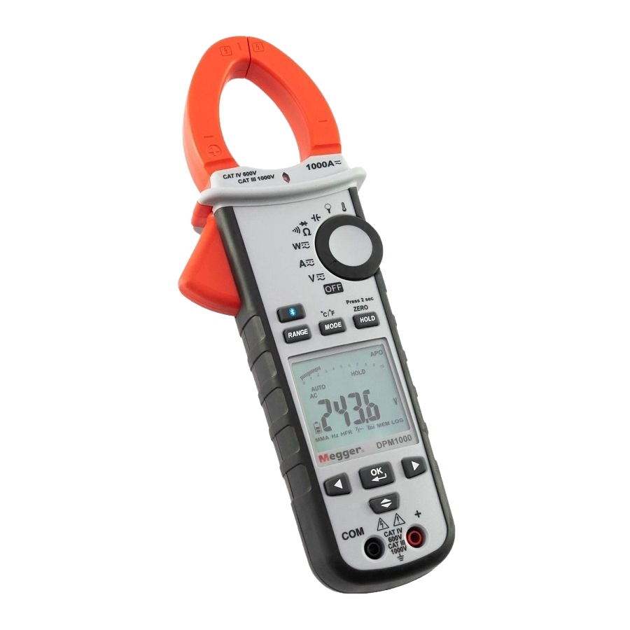 Megger DPM1000 Power Clamp Meter