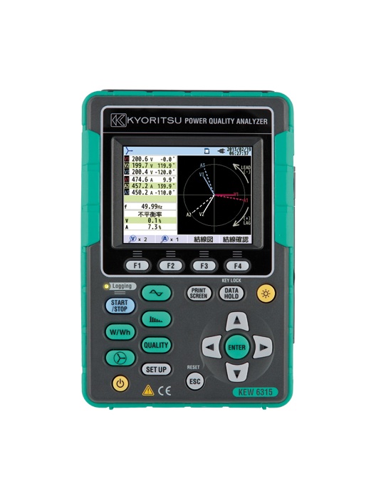Kyoritsu 6315-04 Power Quality Analyzer Kit with Bluetooth