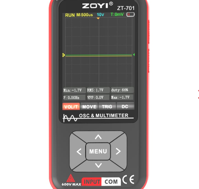 ZT-701 oscilloscope multimeter 2in1