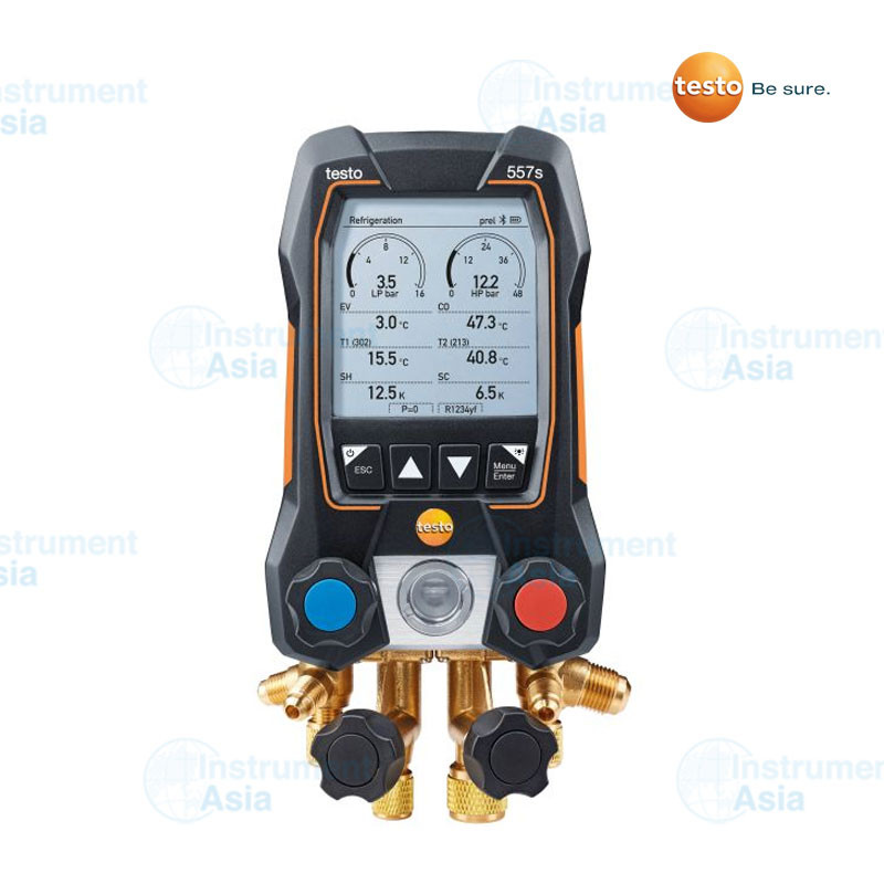 Testo 557 : Digital Manifold Kit - With Bluetooth