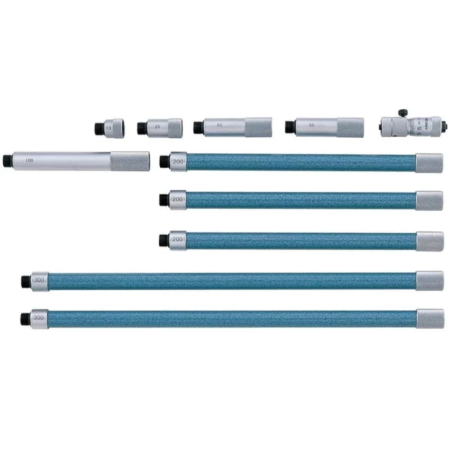 Mitutoyo 137-205 Tubular Inside Micrometer, Range 50-1500/0.01mm