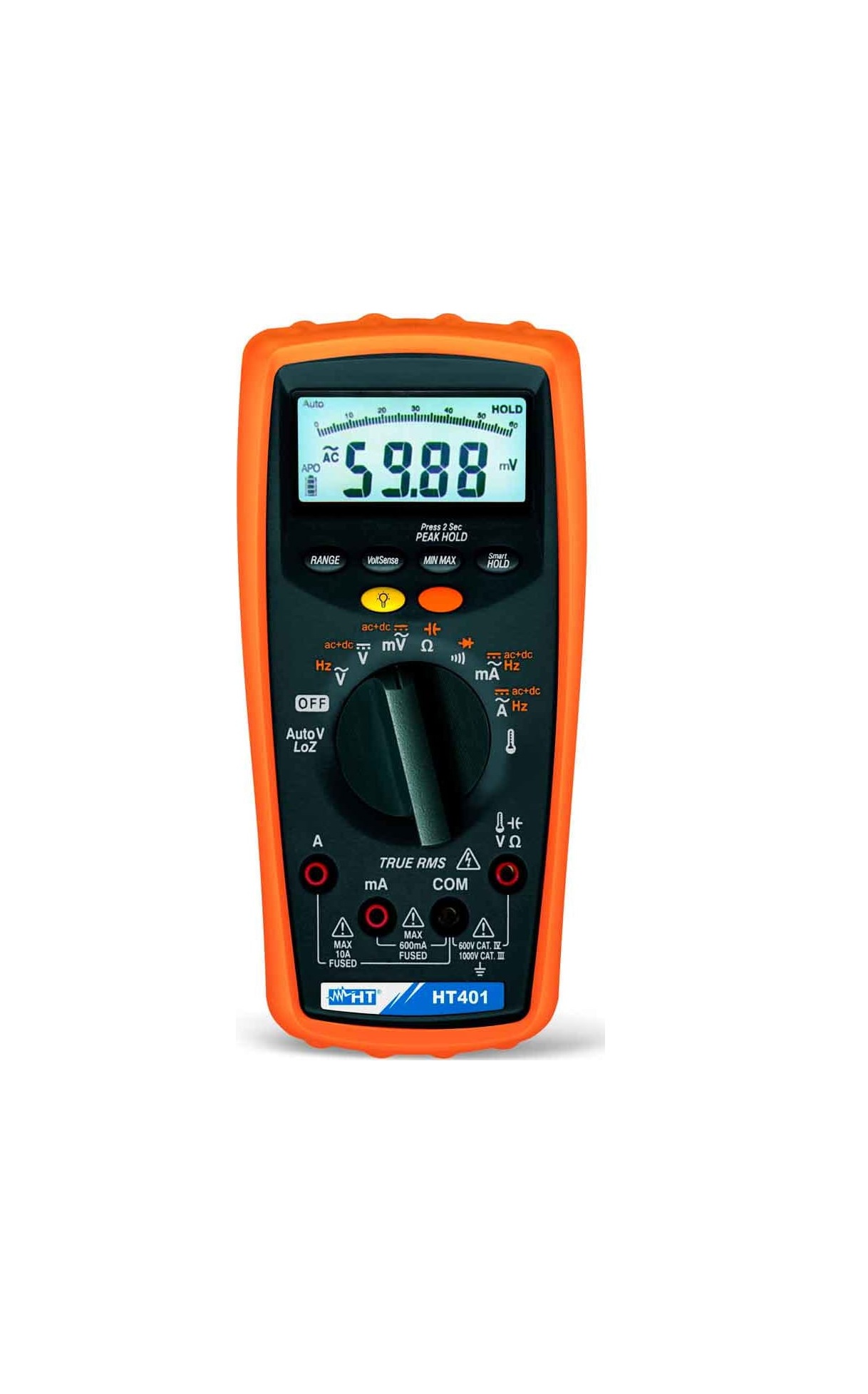 HT Instruments HT401 Professional AC+DC TRMS Multimeter
