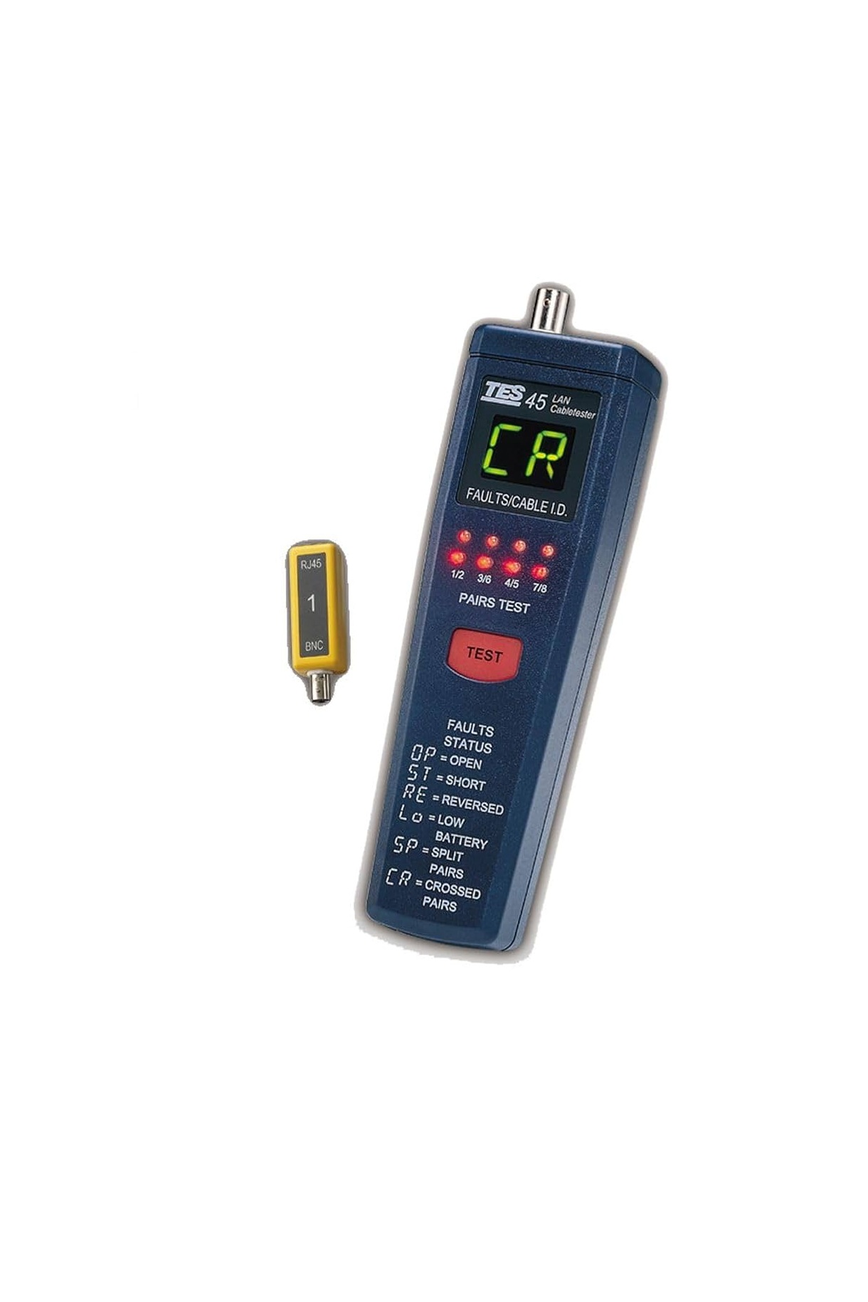 TES-45A CAT-5 LAN Cable Tester