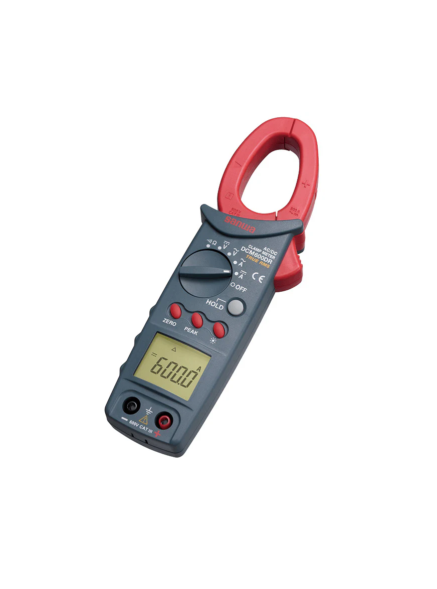 Sanwa DCM600DR Clamp Meter for Automotive Hybrid / Electric Vehicle + DMM Functionality
