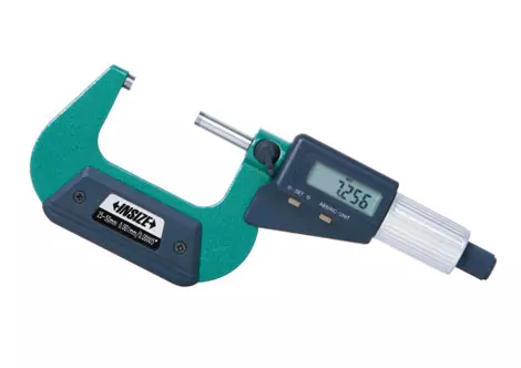 Insize 3109-50A Digital Outside Micrometer, 25-50mm / 1-2 inch