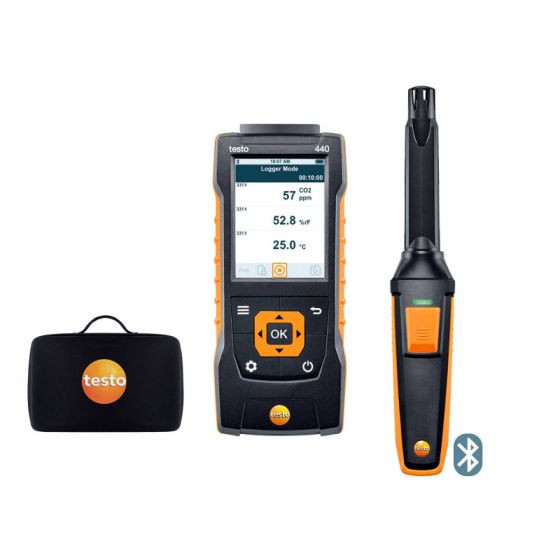 Testo 440 CO₂ Kit With Bluetooth