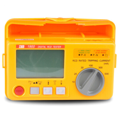 TES-1900A Digital RCD Tester