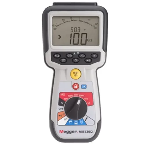 Megger MIT430  Insulation and Continuity Tester