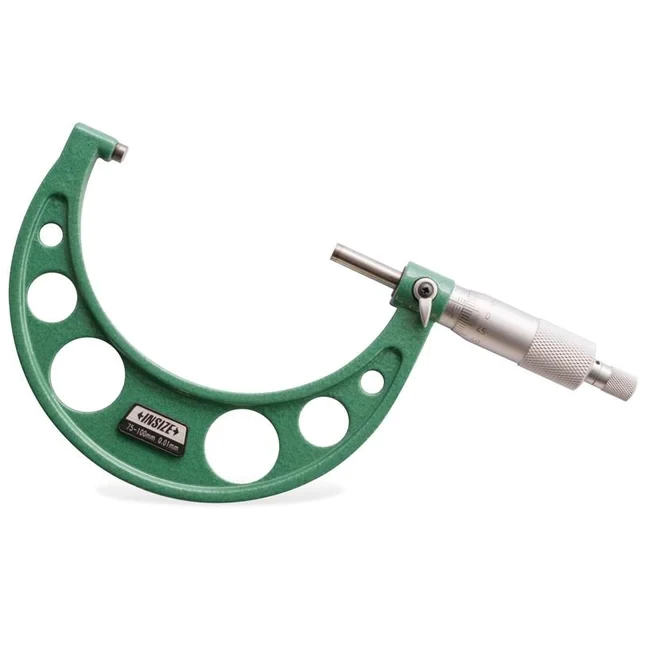 Insize 3203-100A Outside Micrometer, 75-100mm