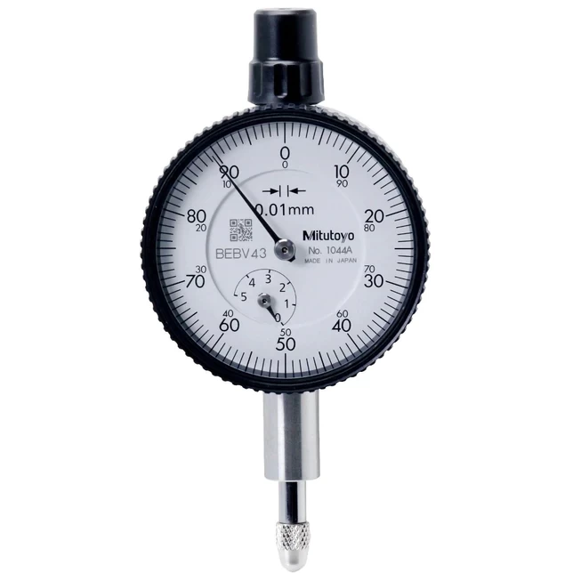 Mitutoyo 1044A Dial Indicator, 5mm/0.01mm