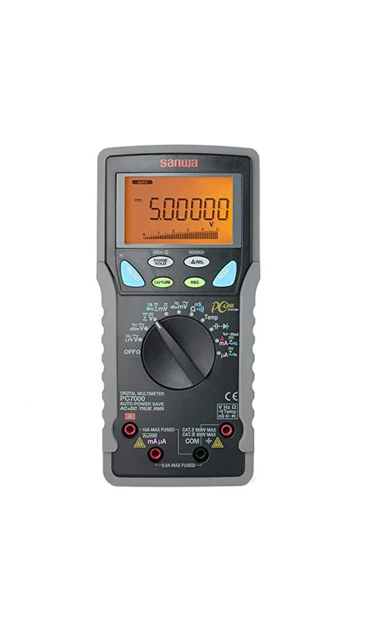 Sanwa PC7000 Digital Multimeter with True RMS and PC Link