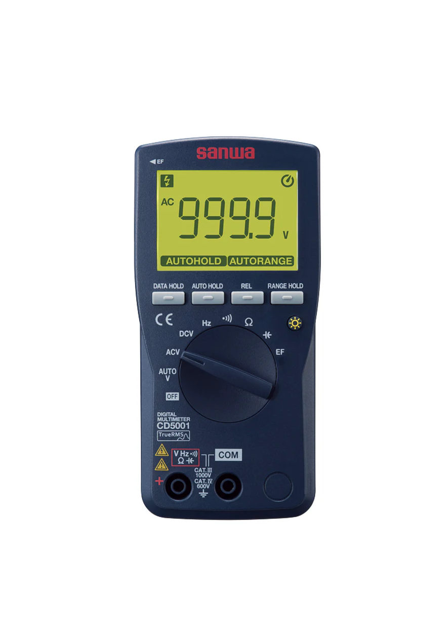 Sanwa CD5001 Digital Multimeter with True RMS and EF Sensing