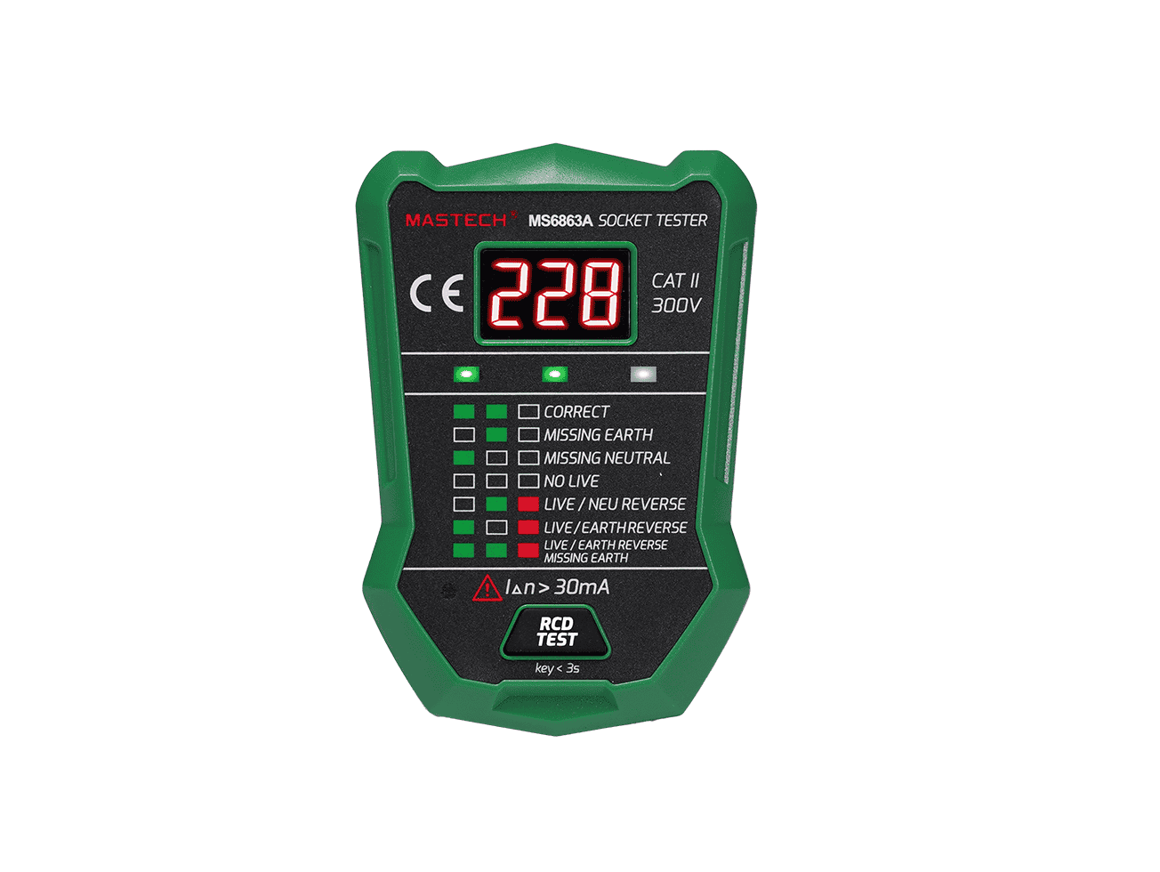 MASTECH MS6863A Socket Tester