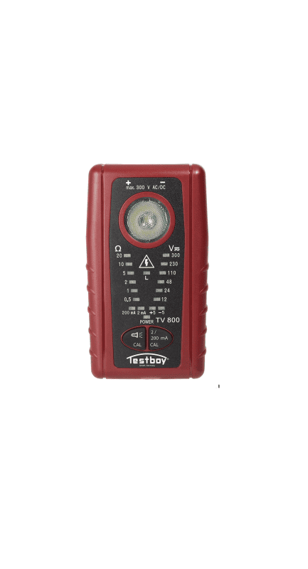 Testboy TV 800 Voltage and continuity tester with Working light