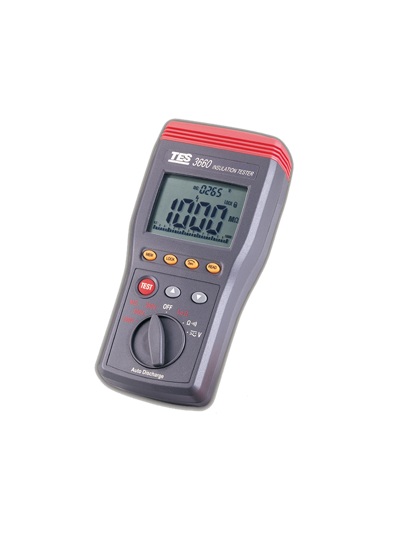 TES-3660 Autoranging Insulation Tester
