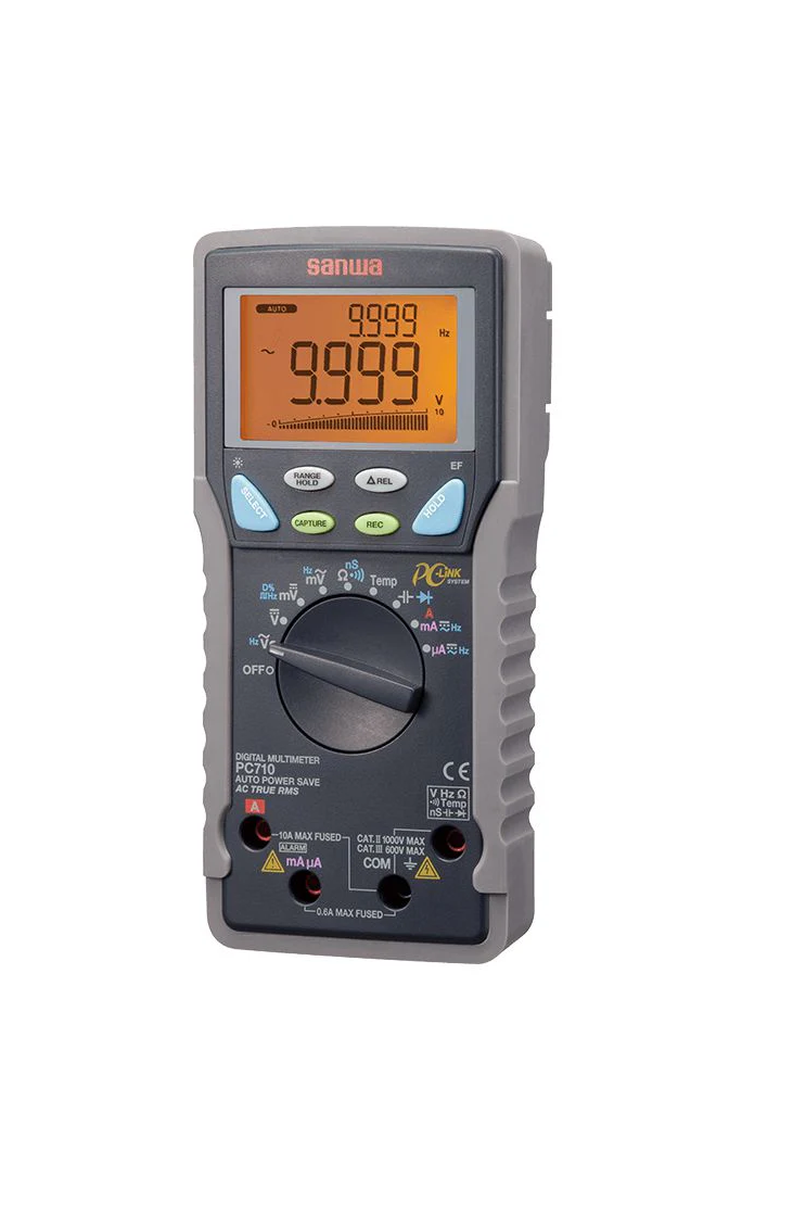 Sanwa PC710 Digital Multimeter with True RMS and Dual Display